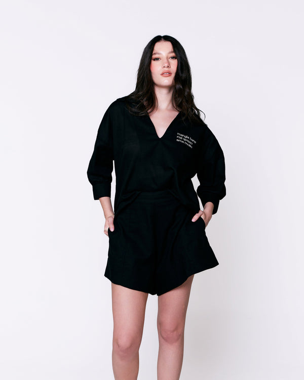 LIMONCELLO SHORT - BLACK