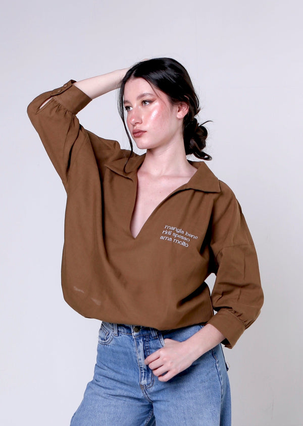 CAMISA AMA KHAKI