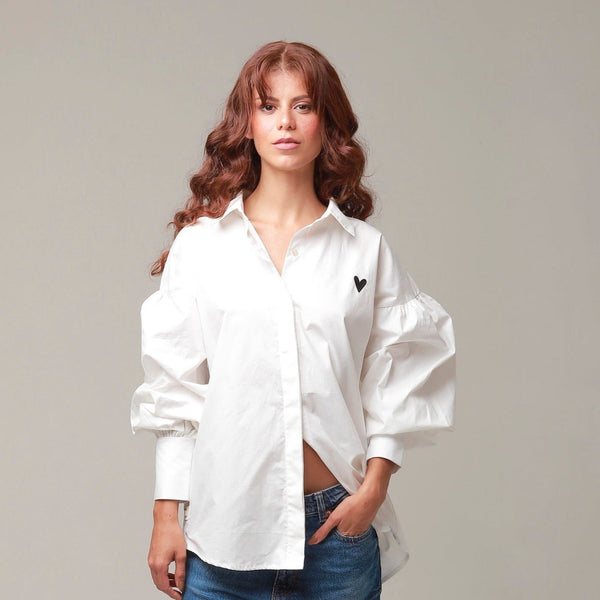 CAMISA OFF WHITE WOMAN ON A MISSION